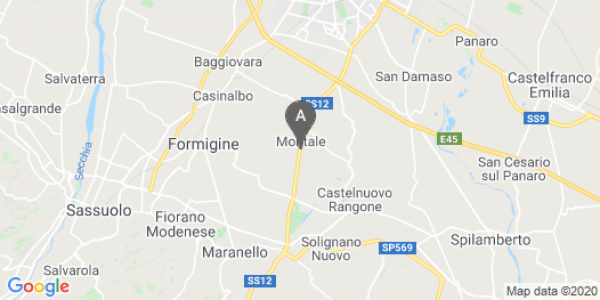 mappa 45, Via Vandelli - Formigine (MO)  bici  a Modena