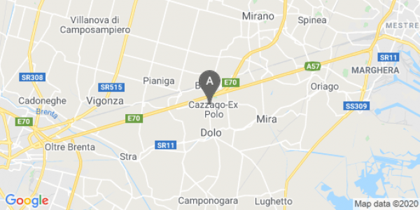 mappa 24, Via Provinciale Nord - Pianiga (VE)  bici  a Padova
