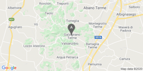 mappa 9/A, Via Benedetti Libero - Galzignano Terme (PD)  bici  a Padova