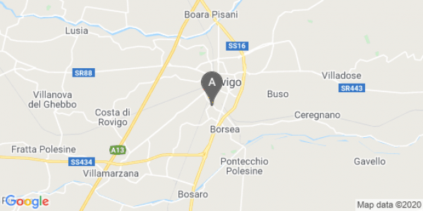 mappa Viale Lavoro, 17 - Rovigo (RO)  auto lungo termine a Rovigo