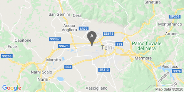 mappa Via Augusto Vanzetti, 54 - Terni (TR)  auto lungo termine a Terni
