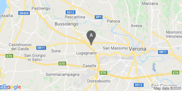 mappa Via Barsanti Eugenio, 24/A - Verona (VR)  auto lungo termine a Verona