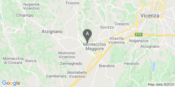 mappa 1, Corte Capuleti - Montecchio Maggiore (VI)  bici  a Vicenza
